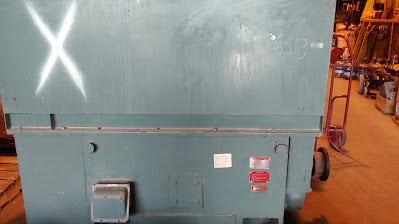 600 HP 1185 RPM General Electric, Frame 8211S, 3 phase 140a, 2300 Volts, induction motor - Image 1