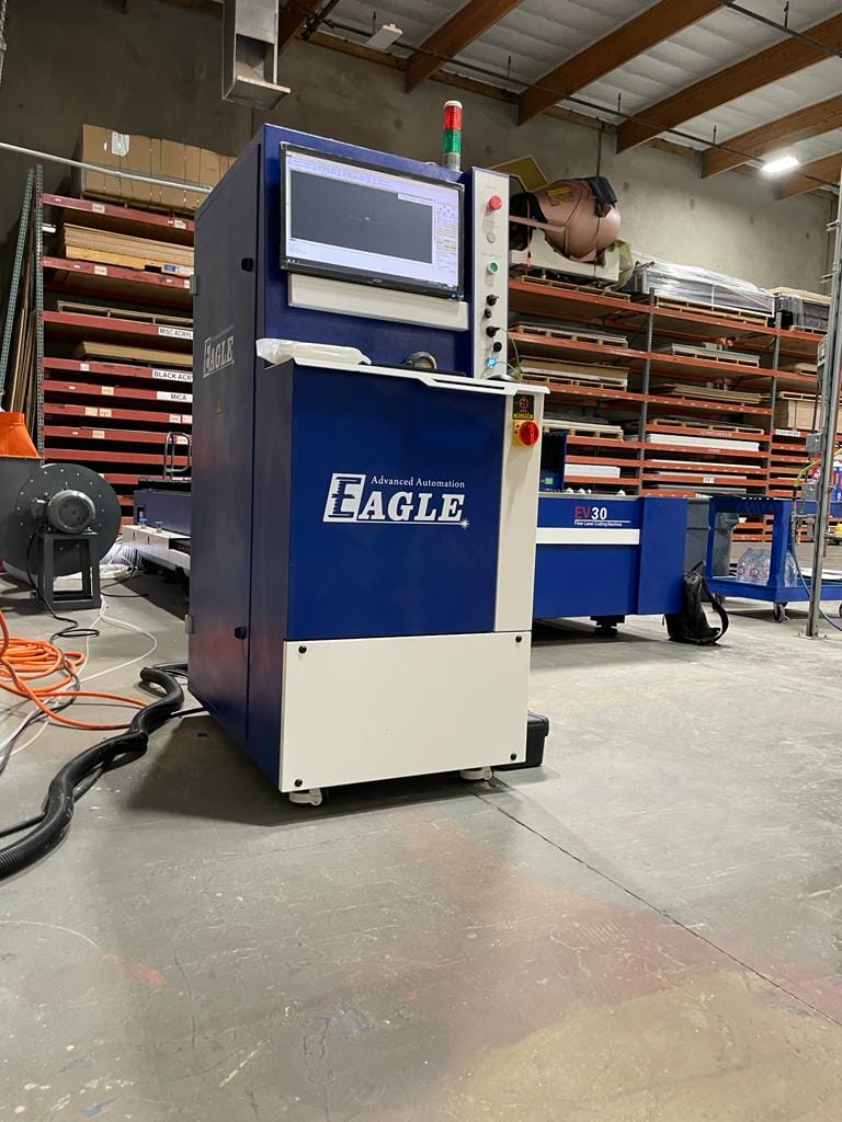 Eagle #EV-30, Fiber Maxphotonics Laser Cutting Machine, 4000 Watt, 2024 - Image 4