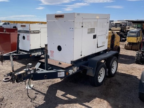 37 KW Multiquip #DCA45SSIU3, trailer mounted, Tier 3, sound attenuated enclosure, 120/240/208/277/480 Volts - Image 4