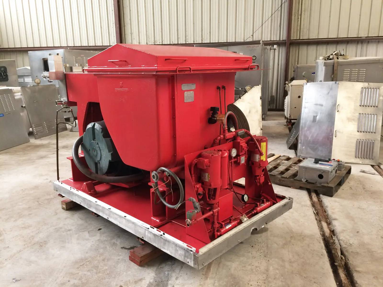 APV Gaulin #MS45-3TPS, homogenizer, 3630 GPH, 3000 psi, 100 HP, Fr.444T - Image 9