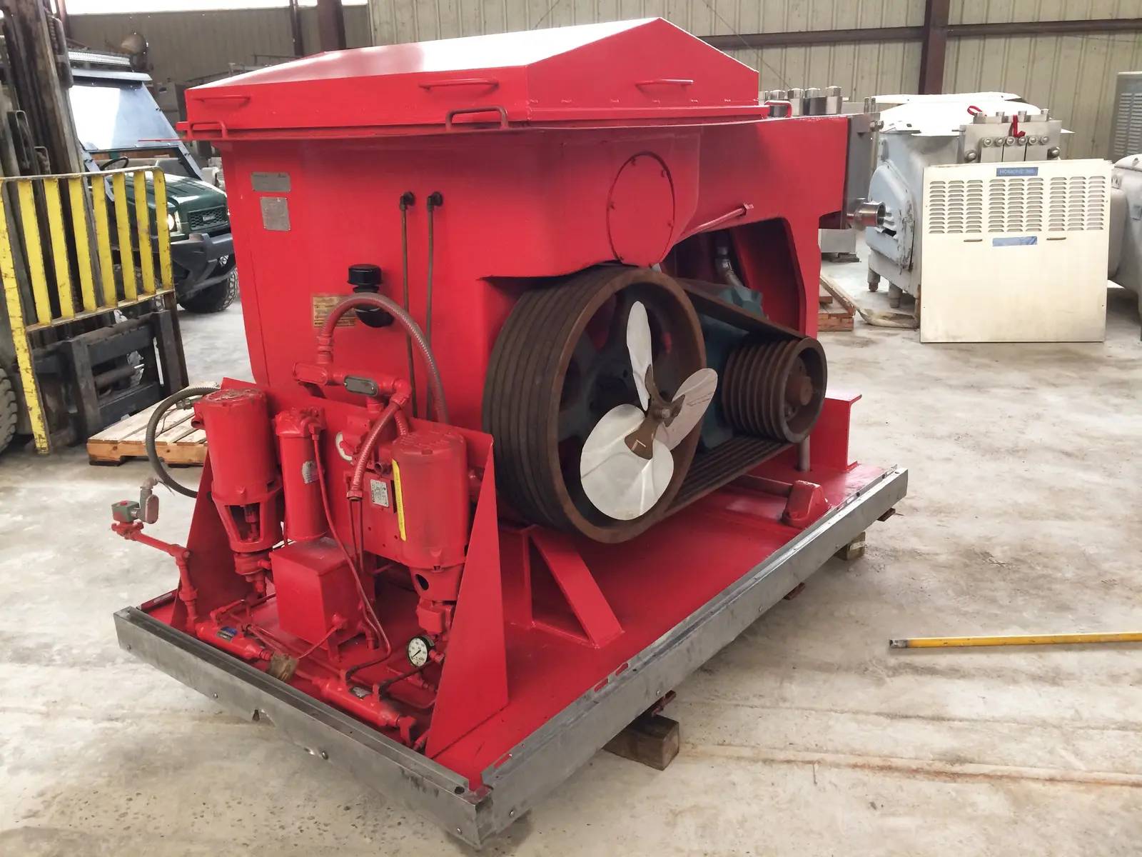 APV Gaulin #MS45-3TPS, homogenizer, 3630 GPH, 3000 psi, 100 HP, Fr.444T - Image 10