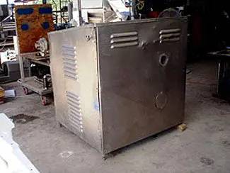 Bran & Lubbe, ball valve homogenizer unit, 30 GPH, 40 HP Reliance motor, 1775 RPM, 460 V. - Image 7