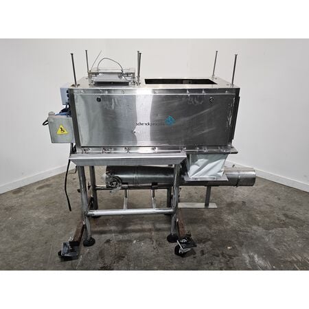 10.37" wide x 32" long, Schenck, process belt weighfeeder weigh belt loss in weight feeder, 8" x 6" Stainless - Image 3