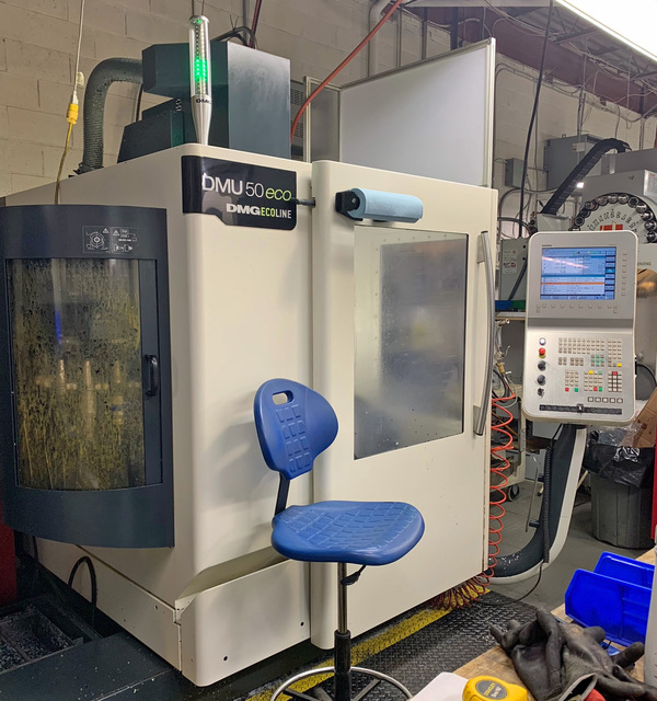 DMG, Mori #DMU-50-eco, 5-Axis CNC vertical machining center, 2011 - Image 6