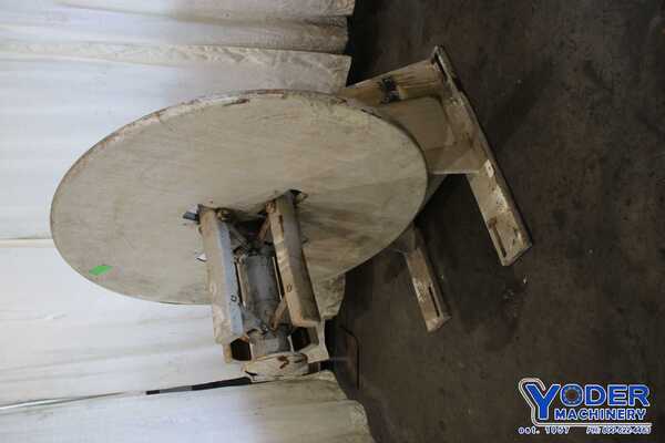 4000 lb. Littell #40-18, coil reel, 18" width, 15"-20" ID, 60" outside dimensions, 4 leafs, manual expansion - Image 1