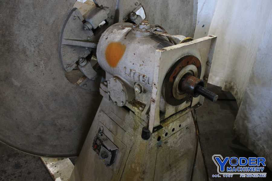 4000 lb. Littell #40-18, coil reel, 18" width, 15"-20" ID, 60" outside dimensions, 4 leafs, manual expansion - Image 3