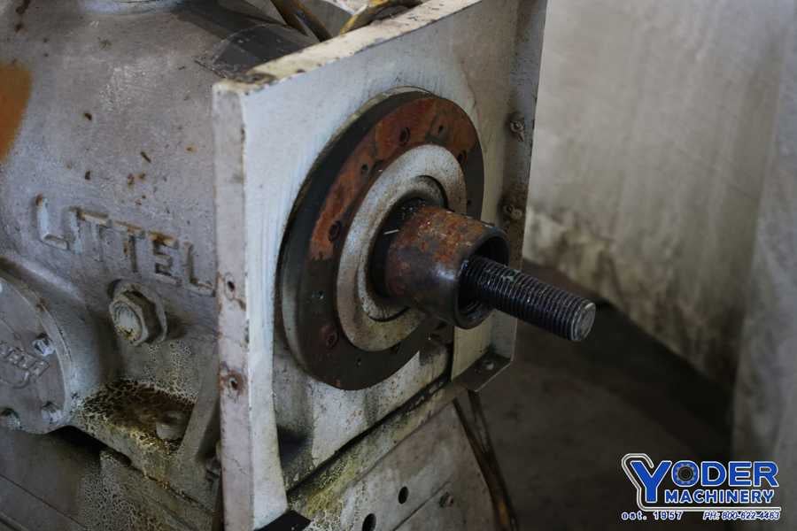 4000 lb. Littell #40-18, coil reel, 18" width, 15"-20" ID, 60" outside dimensions, 4 leafs, manual expansion - Image 4