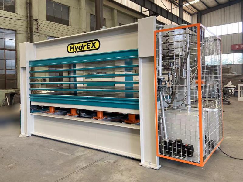 Hydrex #HPX510-5, hot oil hot press, 120 ton, 5 daylight openings, 5' x10', 2026, new - Image 2