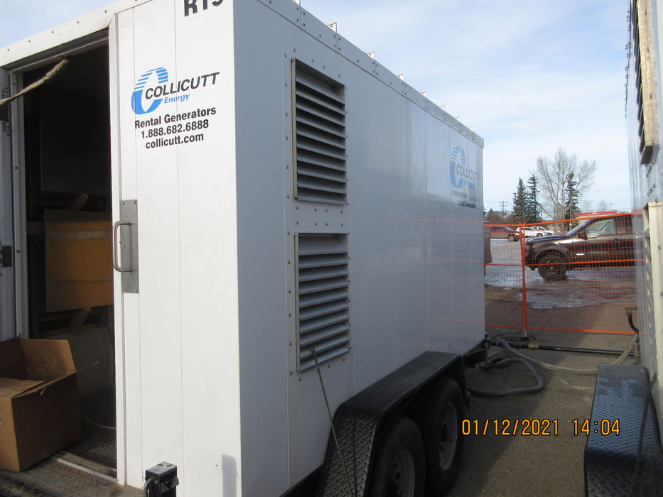 85 KW Caterpillar #3306NA, trailer generator set unit,continuous duty, 480 Volts,weather protected enclosure - Image 4