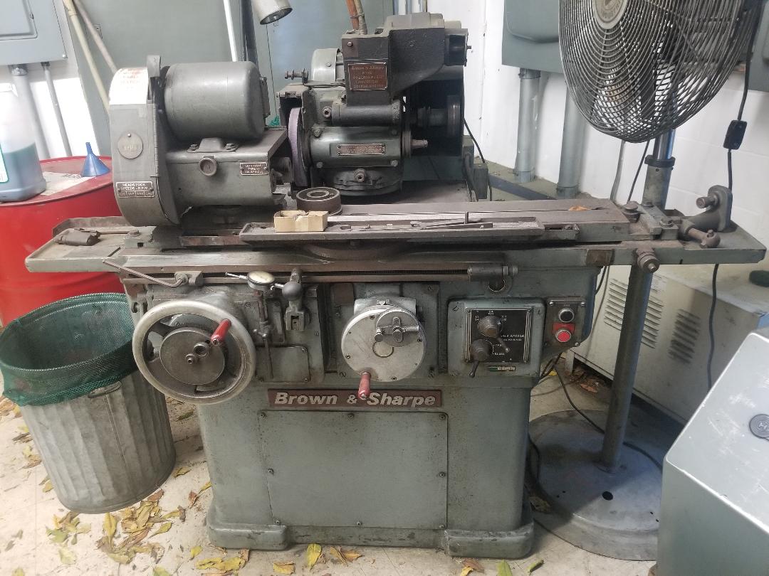 8" x 14" Brown & Sharpe #814U-ValueMaster, universal ID/OD cylindrical grinder, power table traverse, 1978 - Image 1