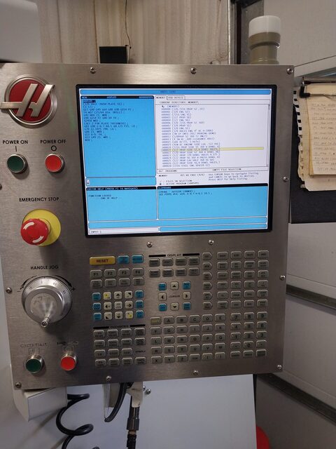 Haas #TM-1P, CNC vertical machining center, 10 automatic tool changer, 30" X, 12" Y, 16" Z, 6000 RPM, #40 - Image 1