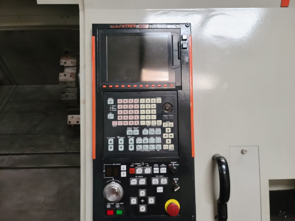 Mazak #QTN-300, Mazatrol 640T Nexus, Kitagawa 10" chuck, 35 HP, 3300 RPM, 48" machining length, 2006 - Image 4