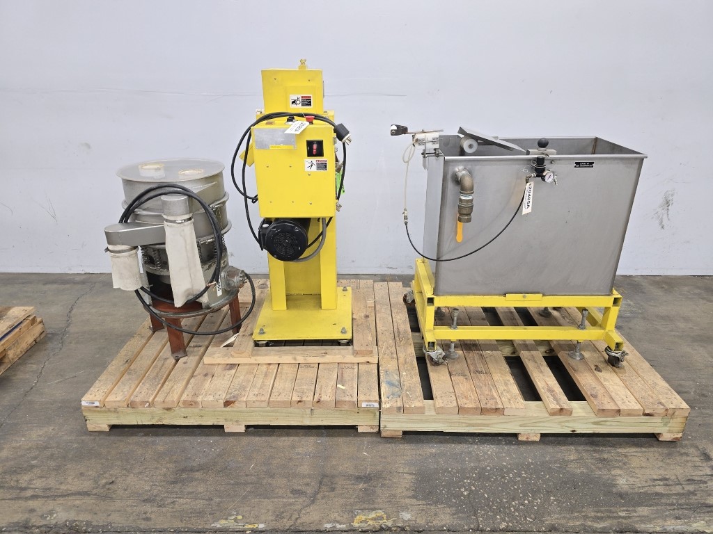 Wayne, lab strand pelletizing downstream equipment, 30" L x 16" width x 24" Deep strand cooling tank - Image 1