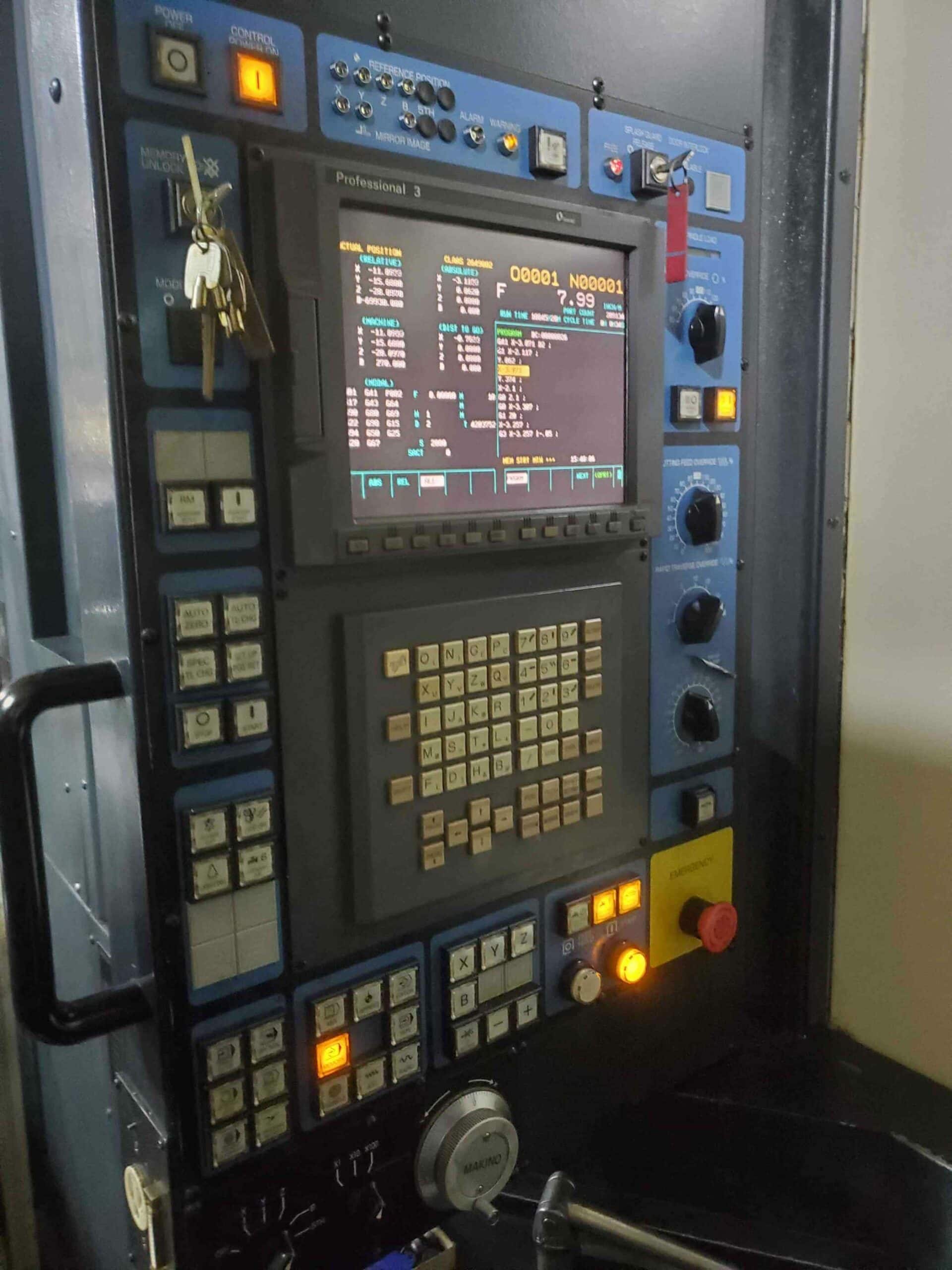 Makino #A66E, horizontal machining center Cell, (1) 2003 & (1