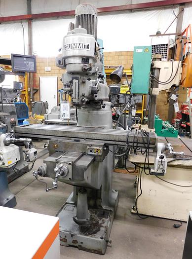 Summit #V350, vertical mill, 10