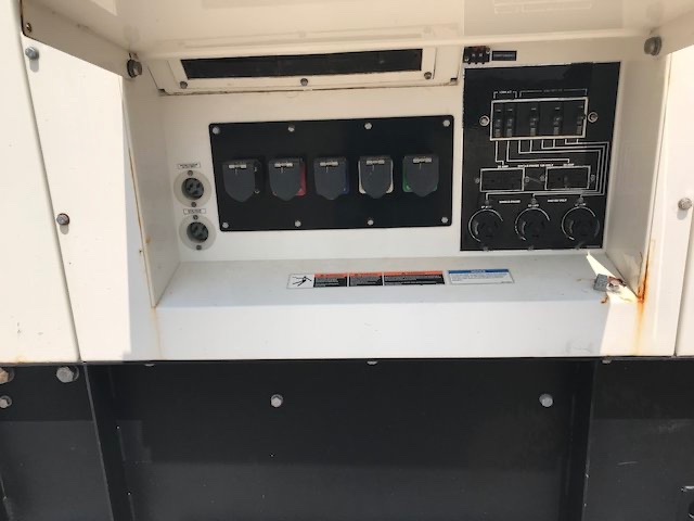 110 KW Multiquip #DCA125SSIU4F, standby, Tier 4F, 120/240/208/277/480 Volts, 7368 hours, 2016, $39.5k - Image 6
