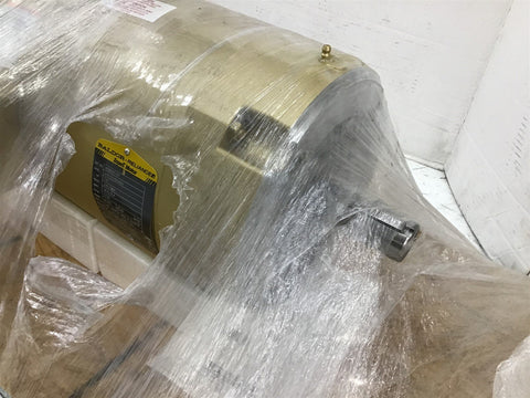 7.5 HP 1800 RPM Baldor VEBM3710T, Frame 213TC, TEFC, w/brake, 4P, new surplus, 230/460 Volts - Image 3