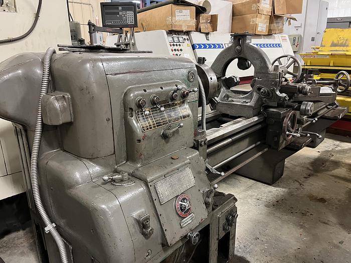 20" x 96" Monarch #Series-60, engine lathe, 3-jaw chuck, 17-700 RPM, Newall 2-Axis digital read out - Image 1