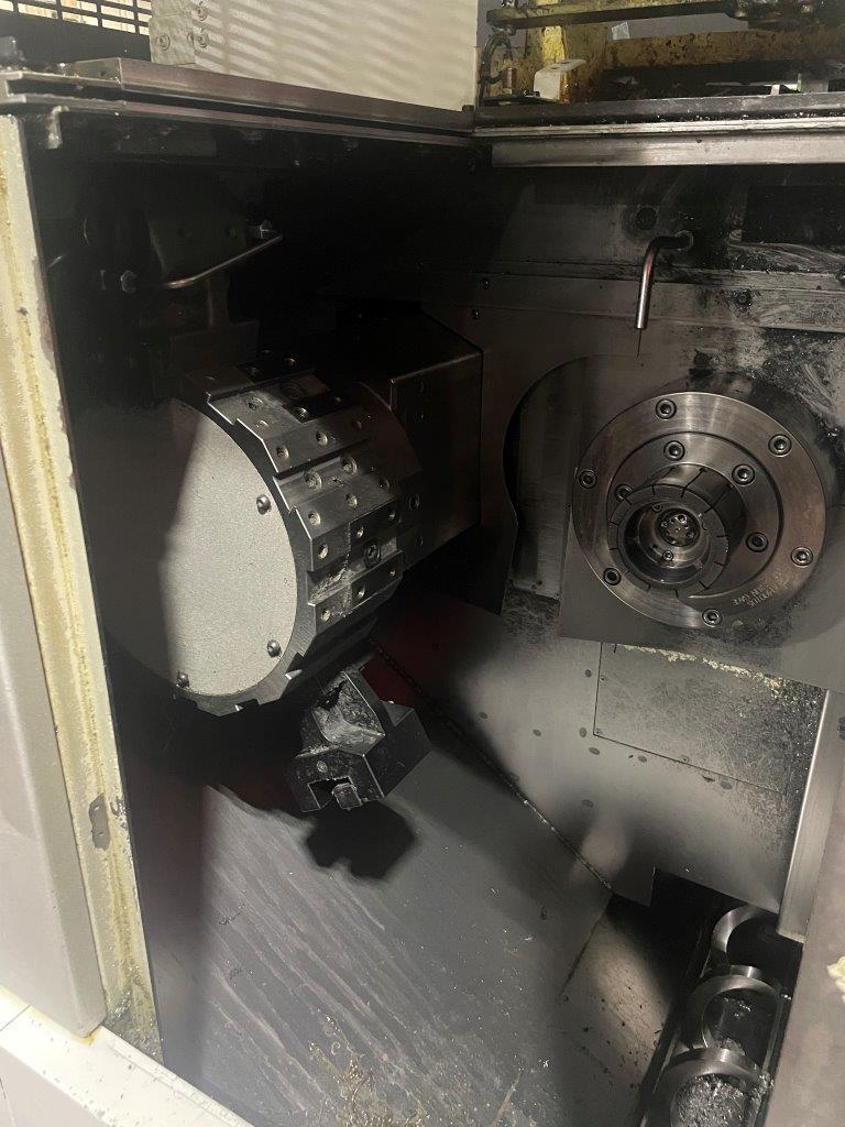 Okuma #2SP-150H, CNC lathe, OSP-P300L Control, 13.7" swing, 2" bar, 3-jaw 8" chuck, 15 HP, 2015 - Image 8