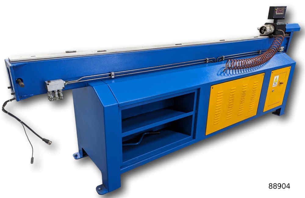 Ercolina #A3/H76, 10' mandrel table, attaches to Ercolina 030 mandrel bender, 220 V, 3 phase - Image 1
