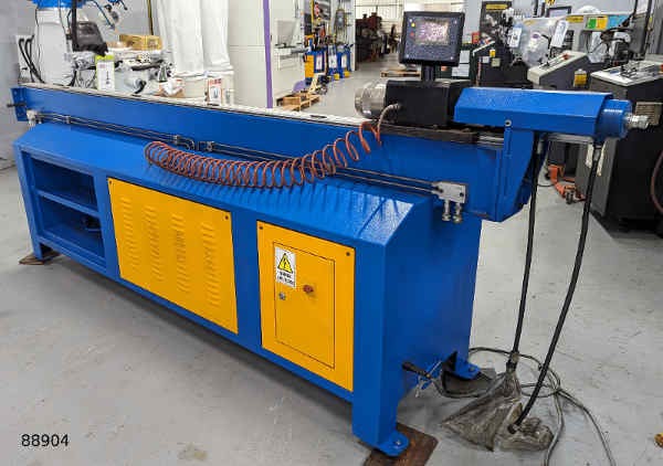 Ercolina #A3/H76, 10' mandrel table, attaches to Ercolina 030 mandrel bender, 220 V, 3 phase - Image 2