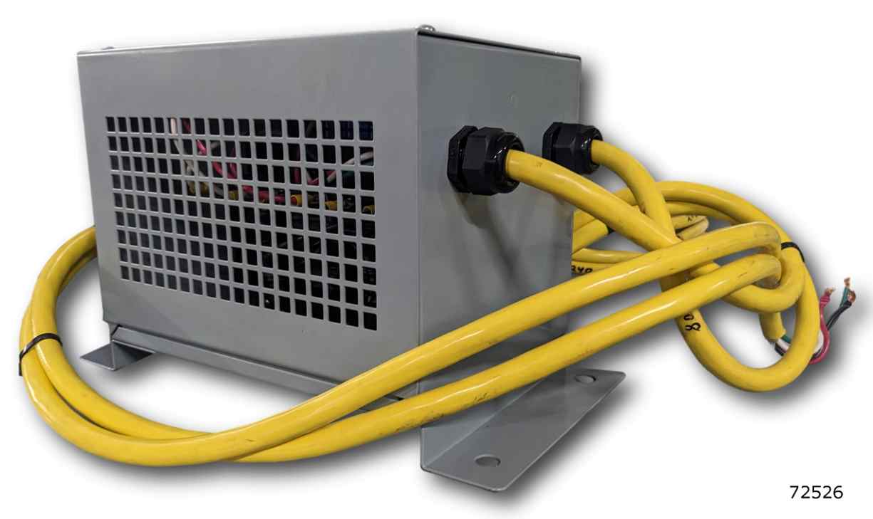4 KVA 240 Primary, 208 Secondary, Hyd-Mech / Marcus #TPCA4000-H2, new - Image 1