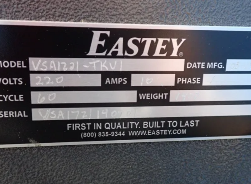 Eastey #VSA1721-TKV1, L-bar sealer, value series, hot knife, 220 V., 2015 - Image 8