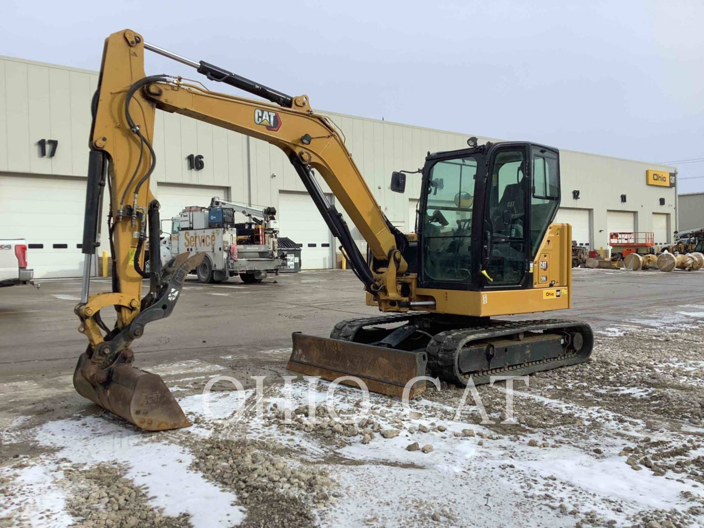 Caterpillar 30607CR, Crawler Excavator, 1480 hours, S/N: 6G603331, 2021 - Image 8