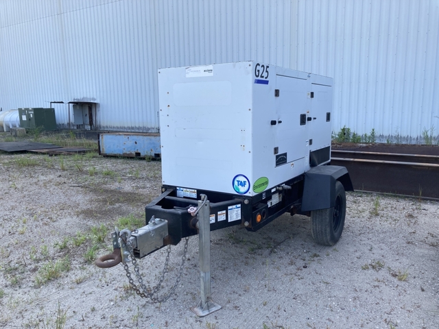 20 KW Doosan/Marelli Motori #MJB160SB4, diesel mobile generator set, 480 Volts, Tier 4, enclosure, 2018 - Image 1