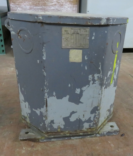 25 KVA 504 Primary, 120/240 Secondary, Westinghouse T-6E2025 transformer, 1 yr warranty - Image 3