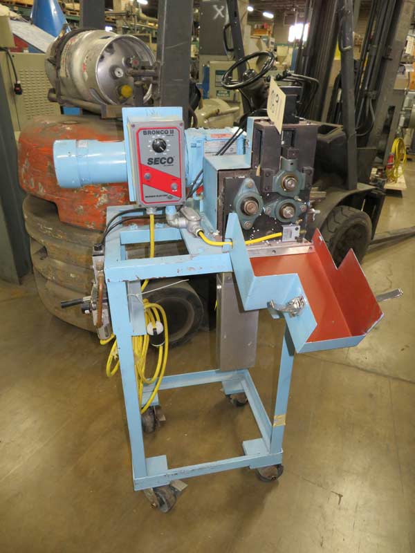 2" Killion, strand pelletizer w/20 knife carbide tip rotor, 1 HP DC, caster mounted, 230 V. - Image 1