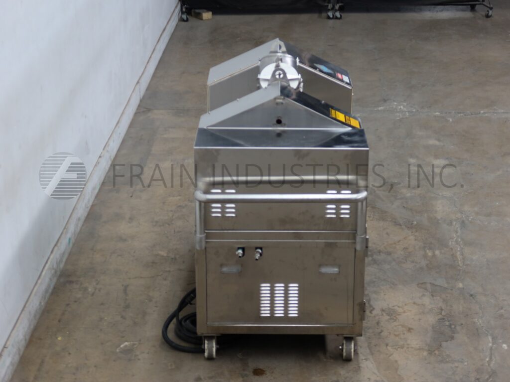 Patterson Kelley, 8 qt, 304 Stainless Steel jacketed, vacuum twin shell mixer, rated to 140 lbs. per ft - Image 3