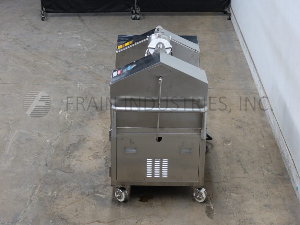 Patterson Kelley, 8 qt, 304 Stainless Steel jacketed, vacuum twin shell mixer, rated to 140 lbs. per ft - Image 4