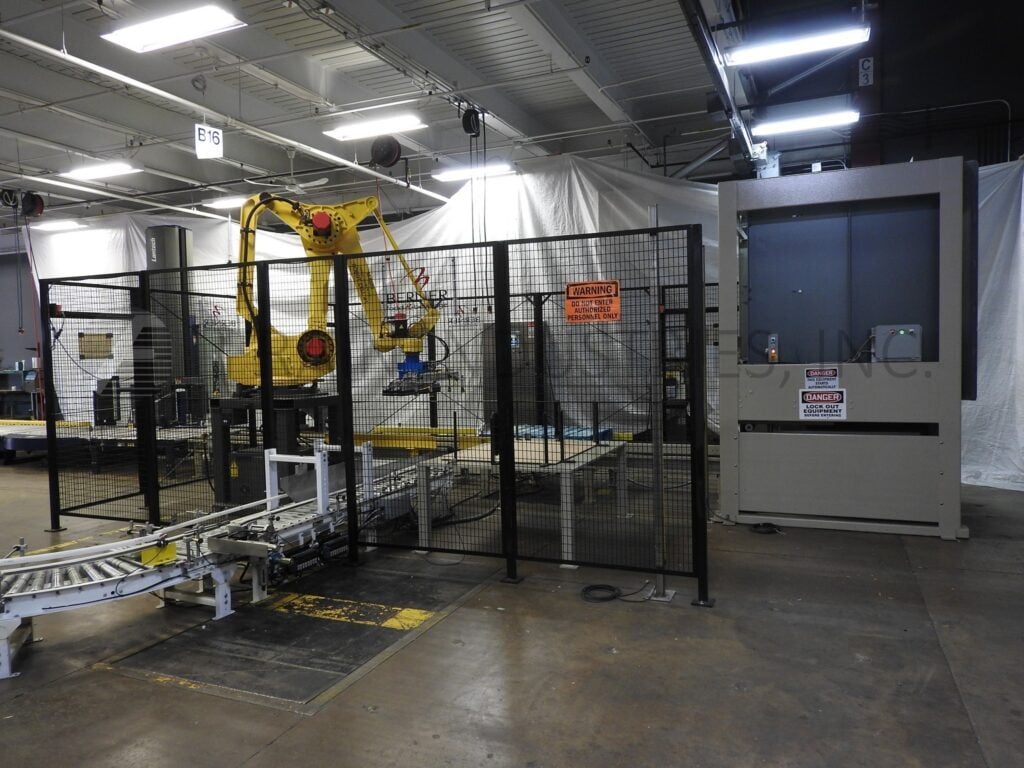 Fanuc, m- 410ic/185, 4-Axes, servo driven, robotic case palletizing, 5-15 cycles per minute - Image 1