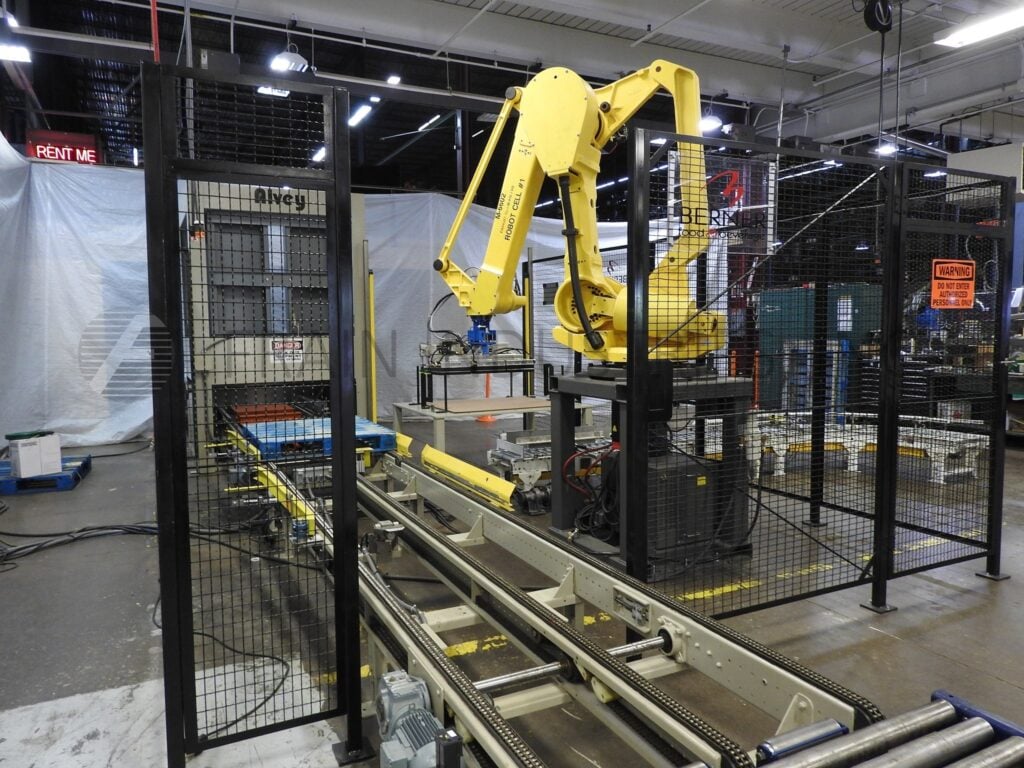 Fanuc, m- 410ic/185, 4-Axes, servo driven, robotic case palletizing, 5-15 cycles per minute - Image 3