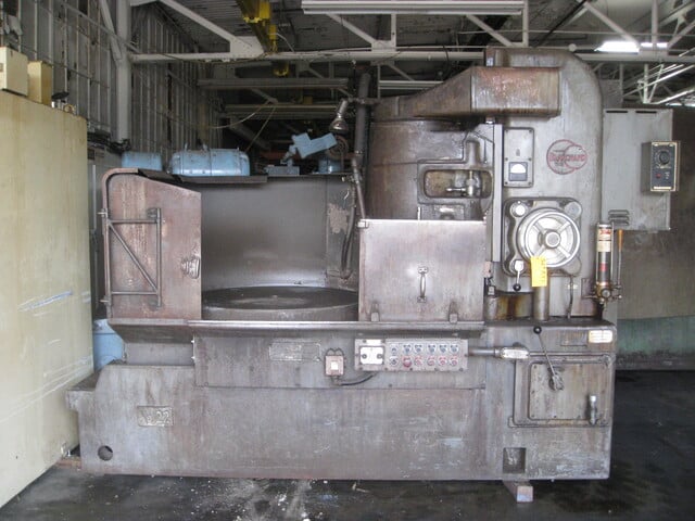 Blanchard #22-42, rotary surface grinder, 42" Mag chuck, 1/2" top plate, 18" vertical range, Trabon lube - Image 1