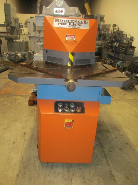 Rousselle #FN-1115, hydraulic corner notcher, 11 inch 15 ton capacity - Image 3