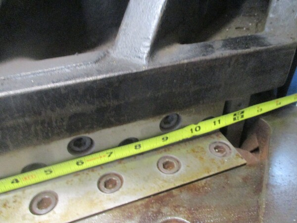 Rousselle #FN-1115, hydraulic corner notcher, 11 inch 15 ton capacity - Image 9