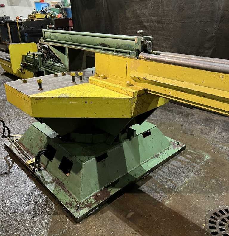 40000 lb. Paxson, 2 arm turnstile, powered rotation, hydraulic pushoff - Image 6