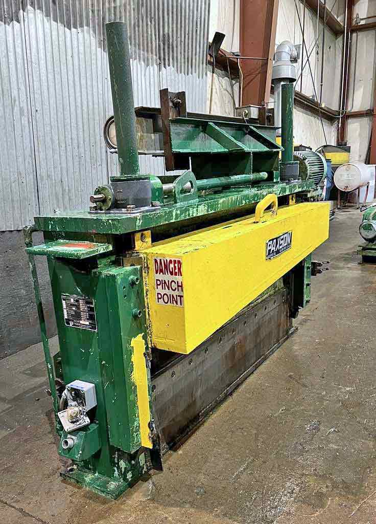 .25" x 60" Paxson, crop shear, 64" blade face, 20 ton jack screws - Image 6