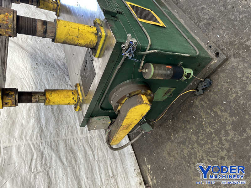 80 Ton, Bradbury, 4-post cut-off press, 2 stroke, 18" Shut Height, 4" adjustment, air clutch, 20 HP - Image 7