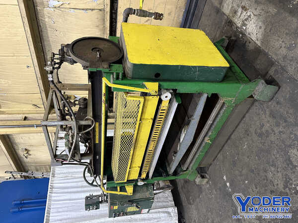 Black Brothers, roll coater, 56" length of rolls, 36-1/2" pass line height, air top & bottom roll adjustment - Image 1