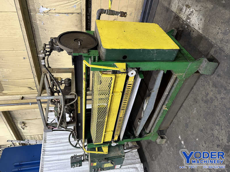Black Brothers, roll coater, 56" length of rolls, 36-1/2" pass line height, air top & bottom roll adjustment - Image 2