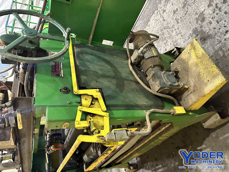 Black Brothers, roll coater, 56" length of rolls, 36-1/2" pass line height, air top & bottom roll adjustment - Image 3