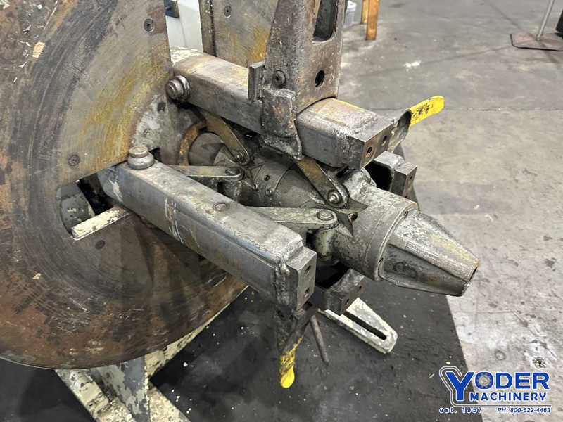 2500 lb. Littell #25-10, motorized coil reel, 12" width, 15"-20" ID, 60" outside dimensions, 3 keepers - Image 4