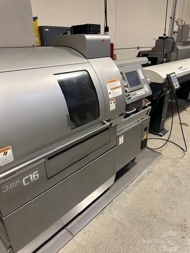 Citizen #C16-VII, Swiss type CNC lathe, Cincom M6 CNC Control