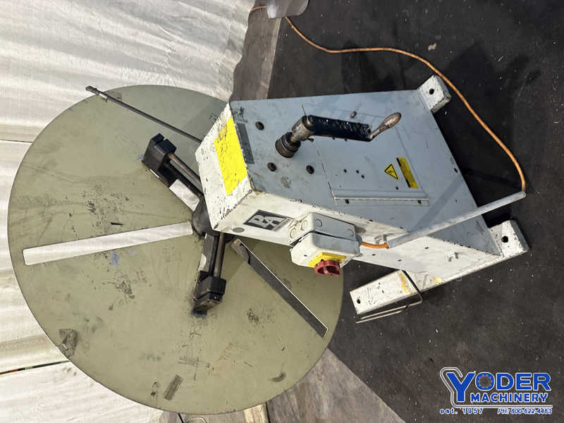 400 lb. PA Industries, motorized coil reel, 8" width, 6"-18" ID, 48" outside dimensions, dancer arm, 1/3 HP - Image 2