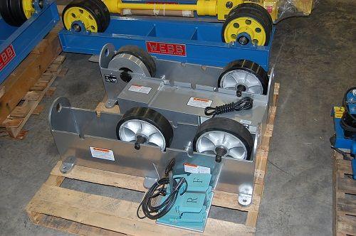 2.5 Ton, Profax #TR-5000, turning rolls, 4"-60" diameter Acceptance, 115 V., forward / reverse foor Control - Image 2
