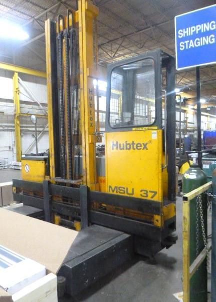 8000 lb. (3700 kg) Hubtex #MSU37, electric multidirectional sideloader - Image 3