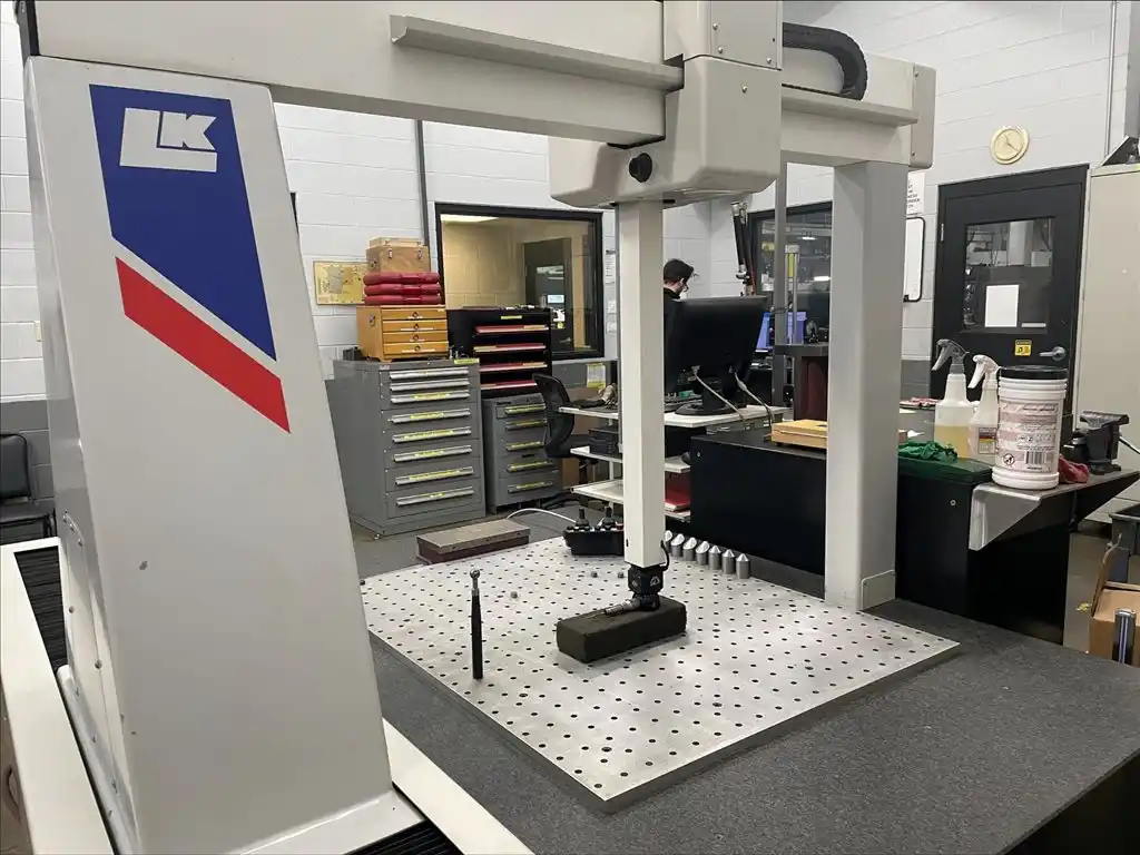 LK #G90CS, coordinate measuring machine, Hexagon controllers, LK DMIS software, Renishaw PH10M, 2001, S45417 - Image 6